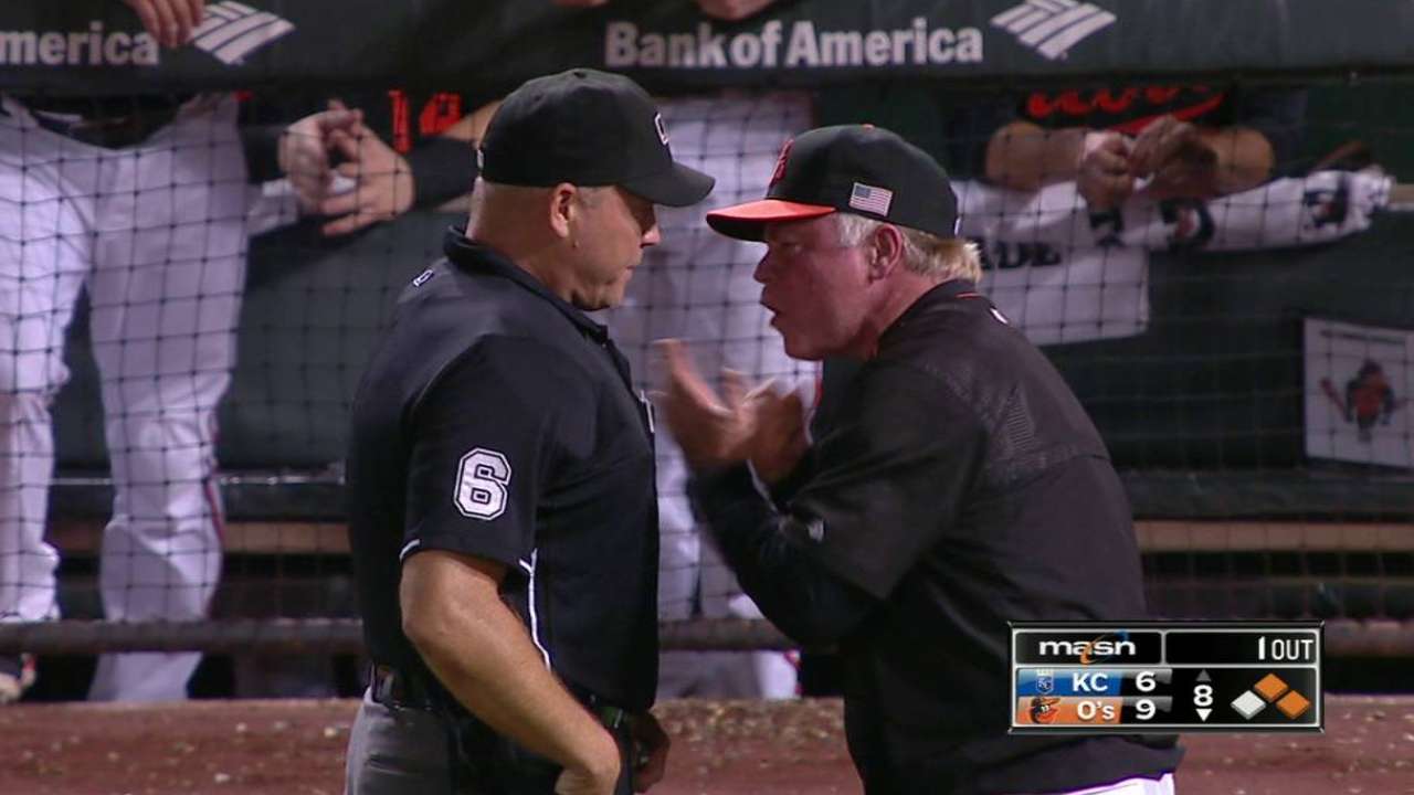 Showalter gets ejected