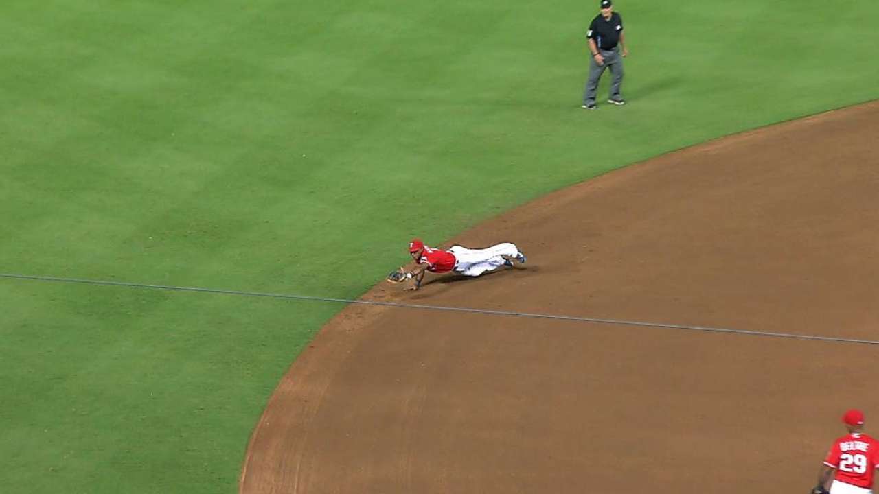Andrus' diving catch