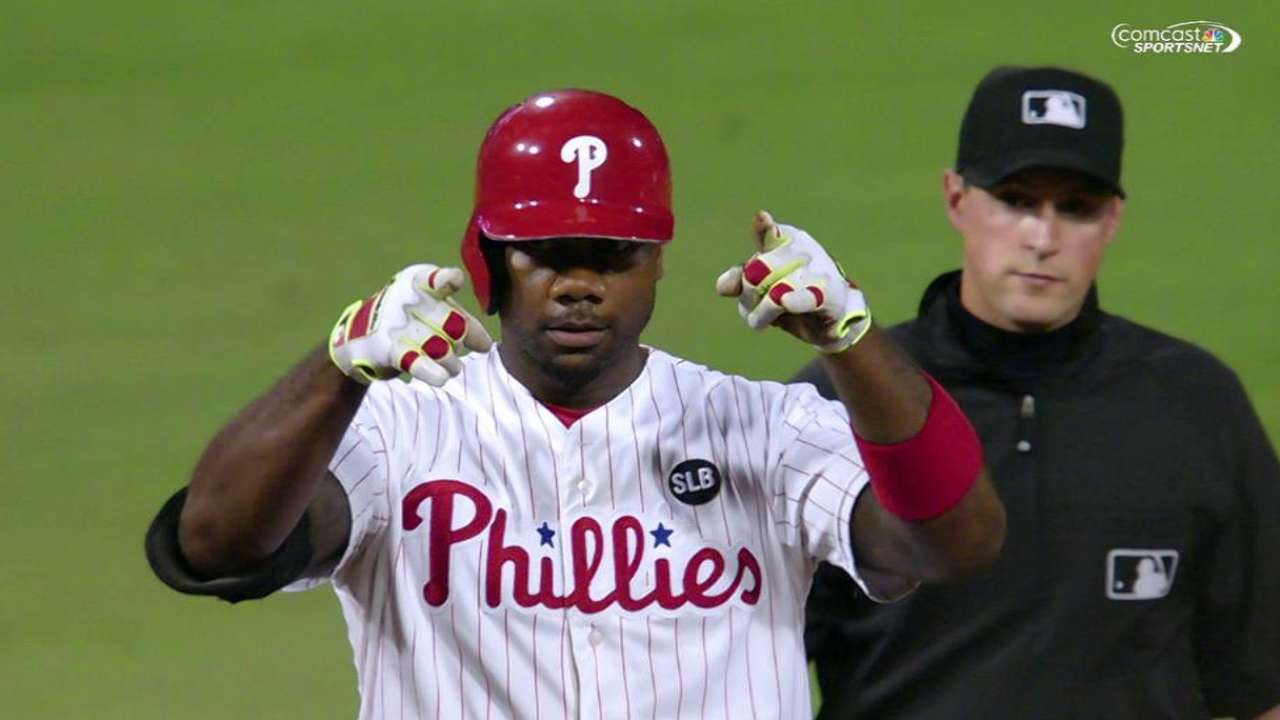 Howard's RBI double