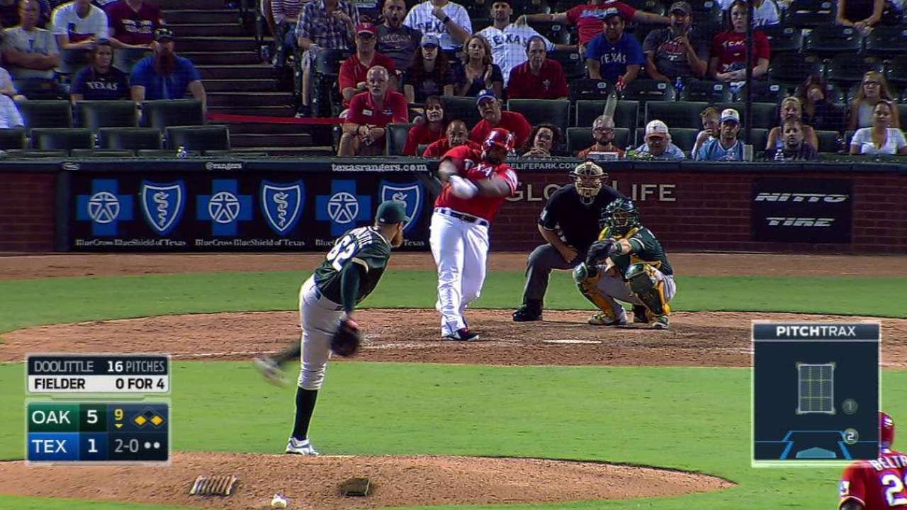 Fielder's two-run double