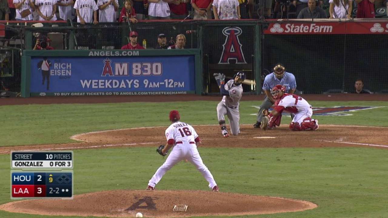 Street earns the save