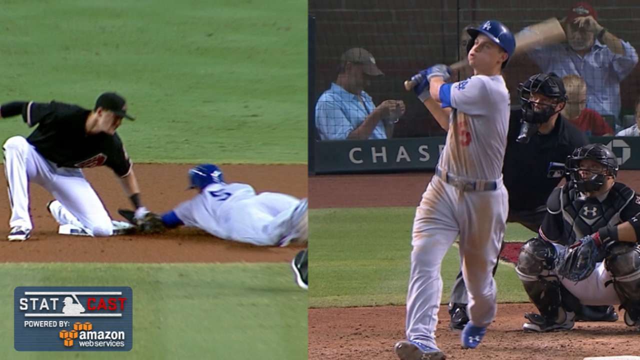 Statcast: Seager's speed, power