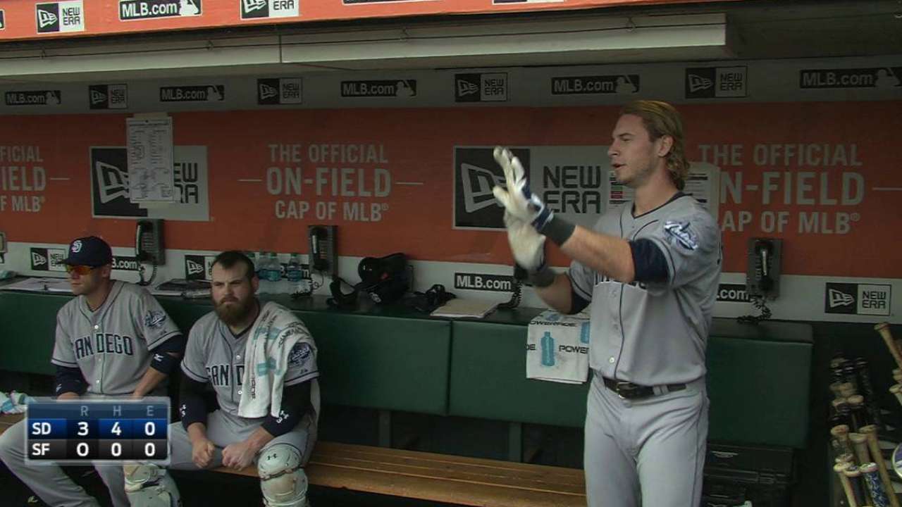 Jankowski's first career homer