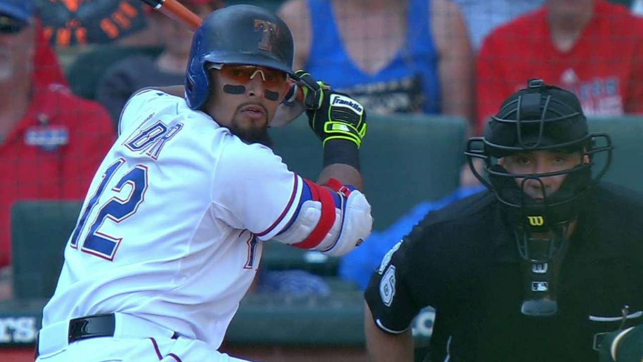 Odor's three-run homer