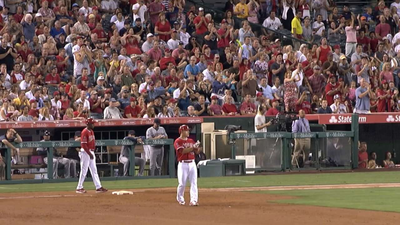 Above average: Trout a hitting master