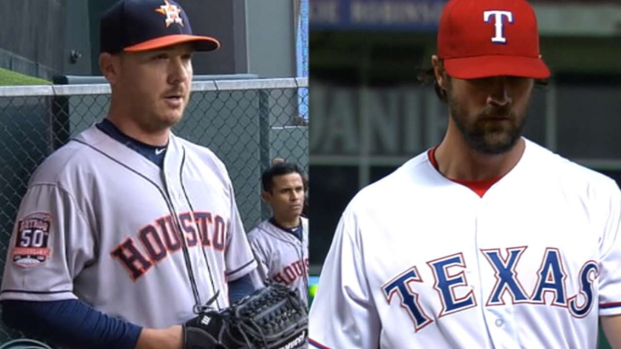 Rangers vs. Astros: Let the rivalry begin