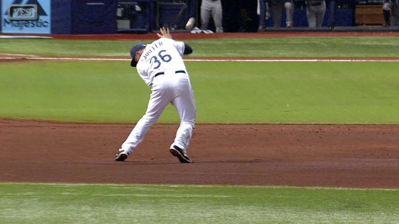 Beltran ends no-hit bid in 8th