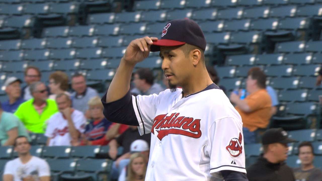 Tribe's rotation getting stronger with Carrasco