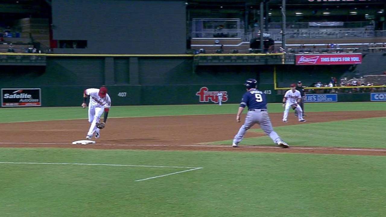 Lamb's unassisted double play