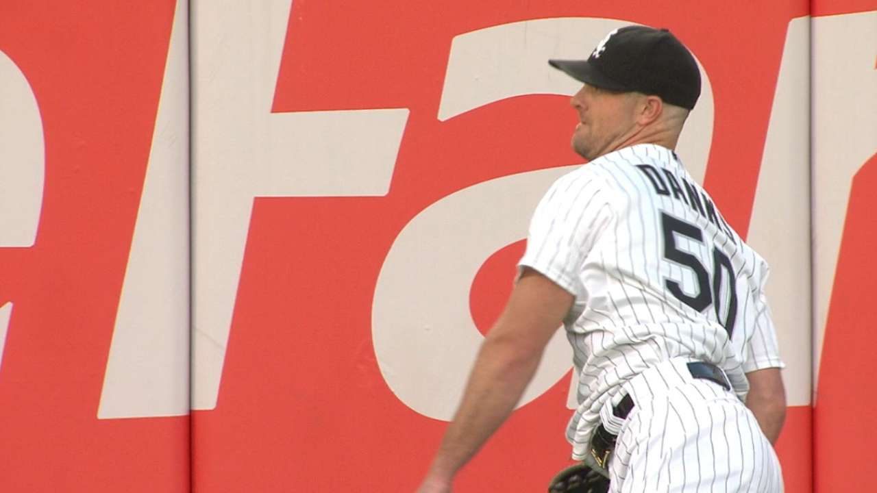 Danks' solid start