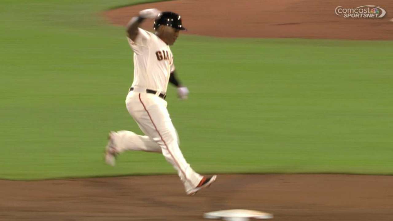 Byrd's RBI holds up as Giants edge Reds