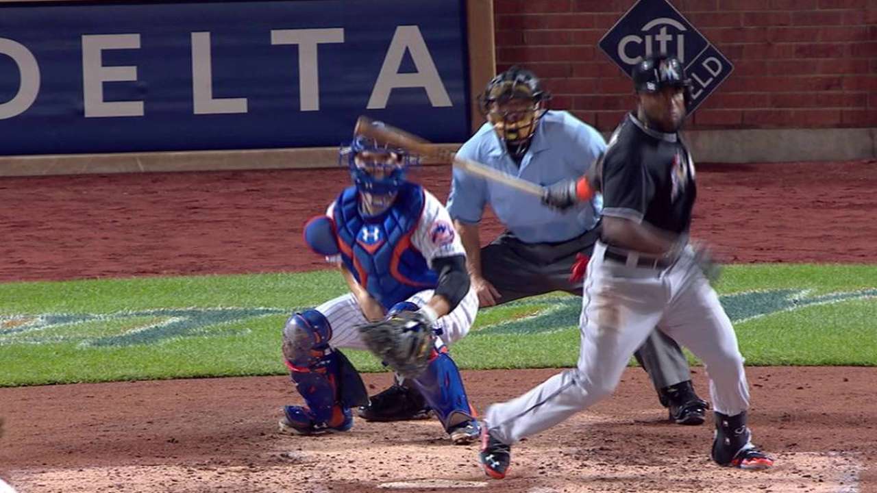 Ozuna's RBI single