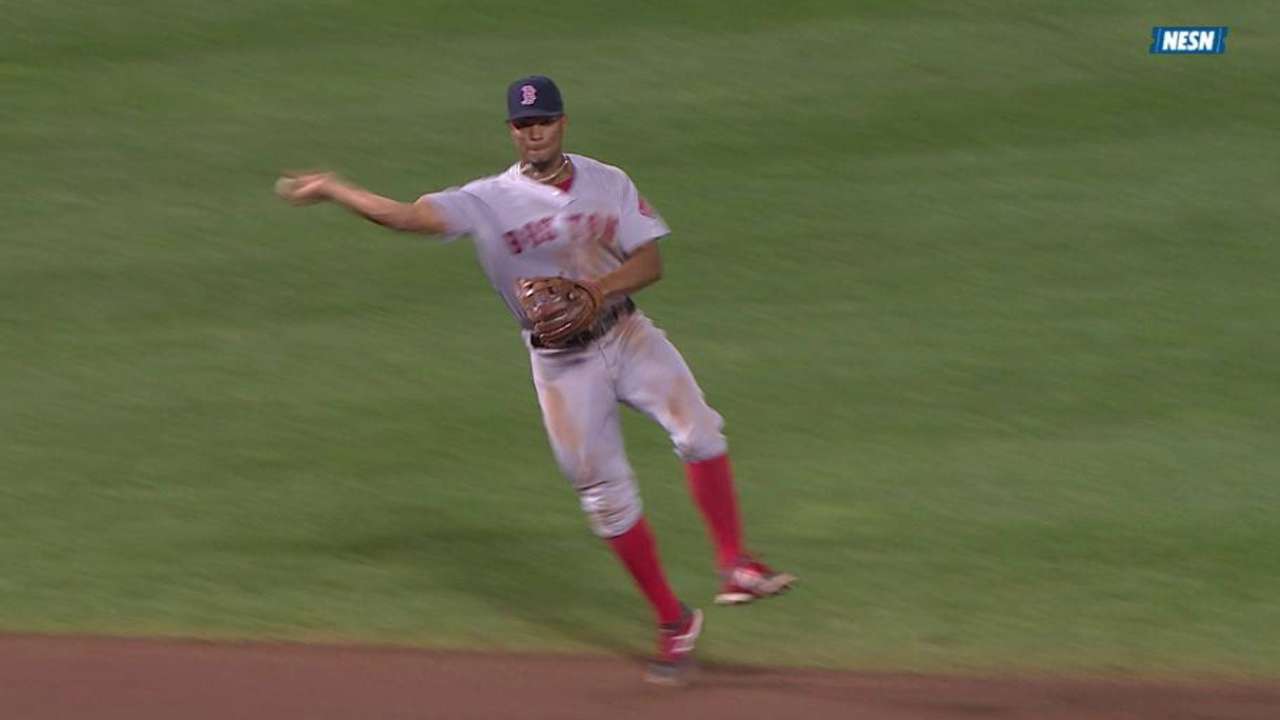 Bogaerts' slick play