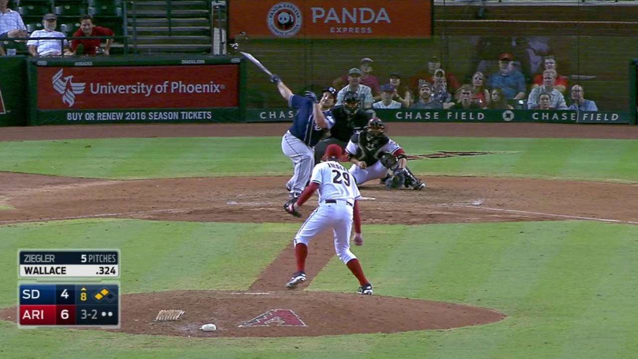 Ziegler whiffs Wallace