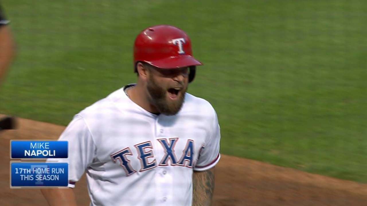 Napoli's three-run jack