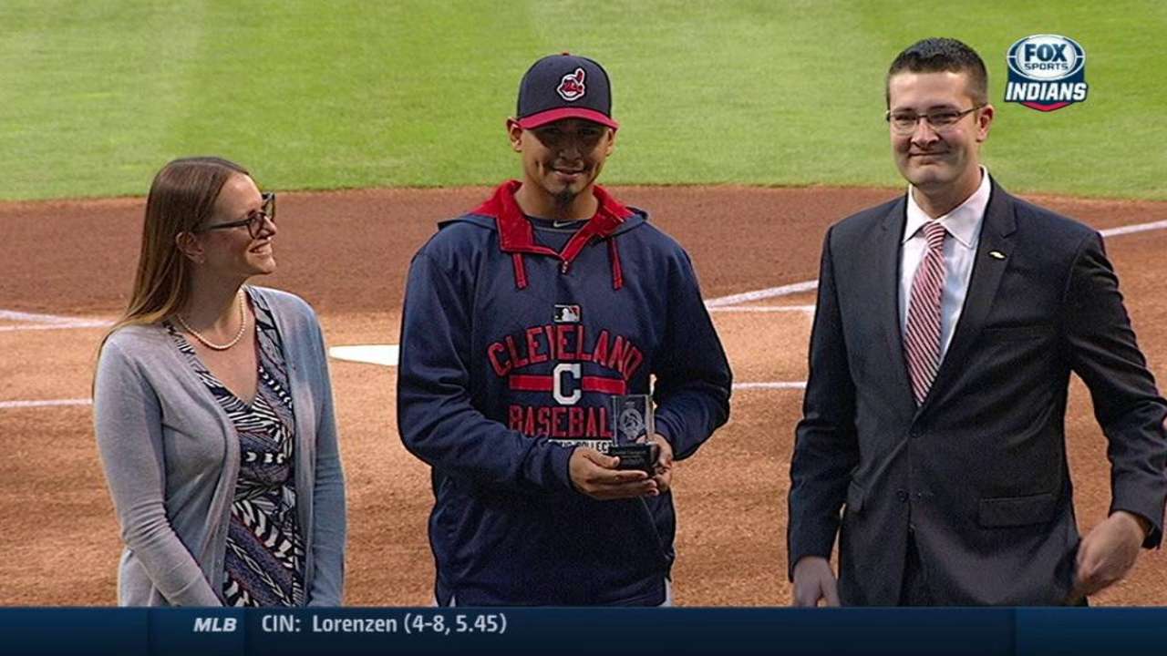 Carrasco gives back to community