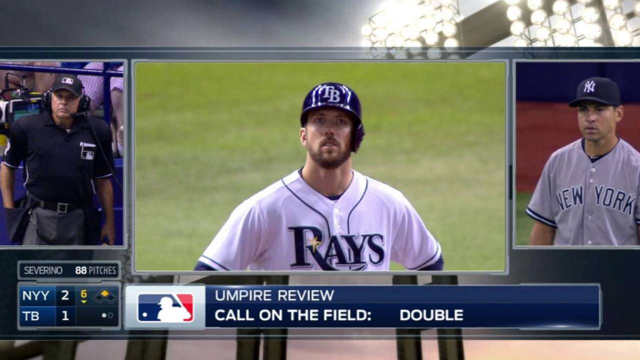 Umps review Souza Jr.'s high fly