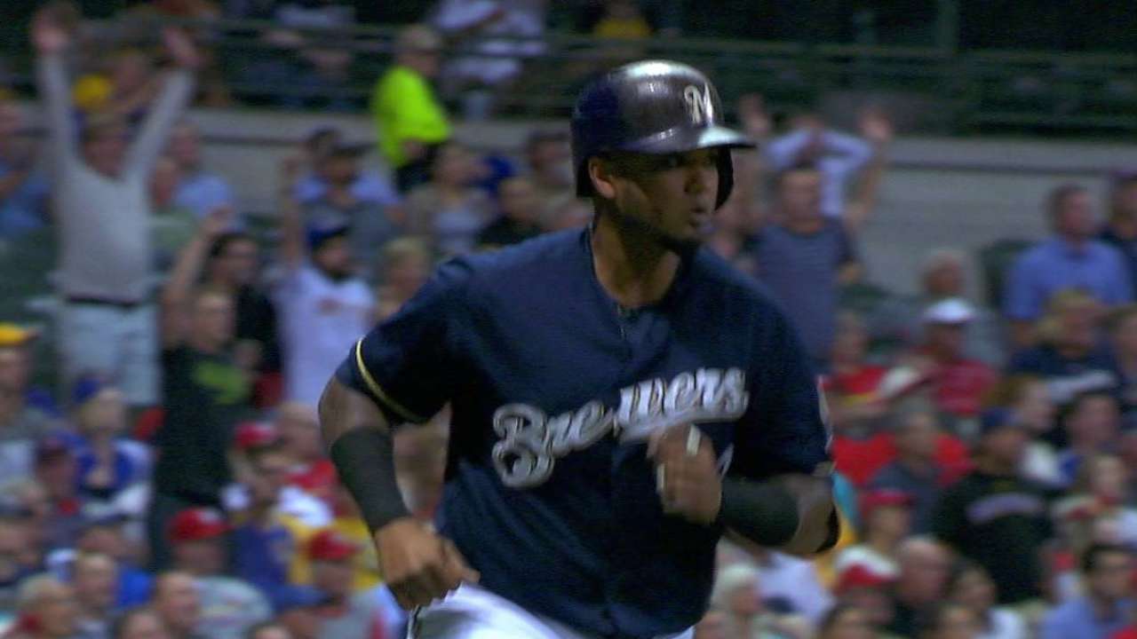Maldonado's three-run blast