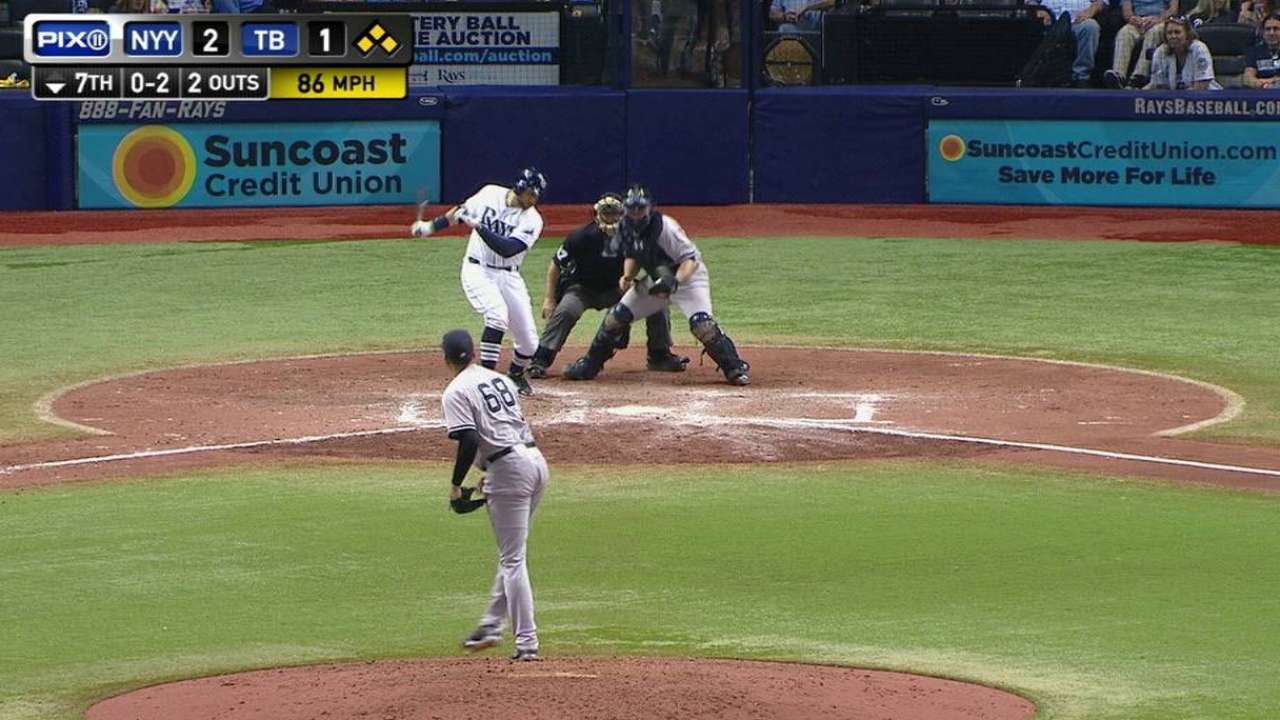 Betances strands bases loaded