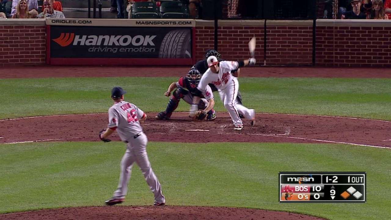 Pearce's RBI groundout