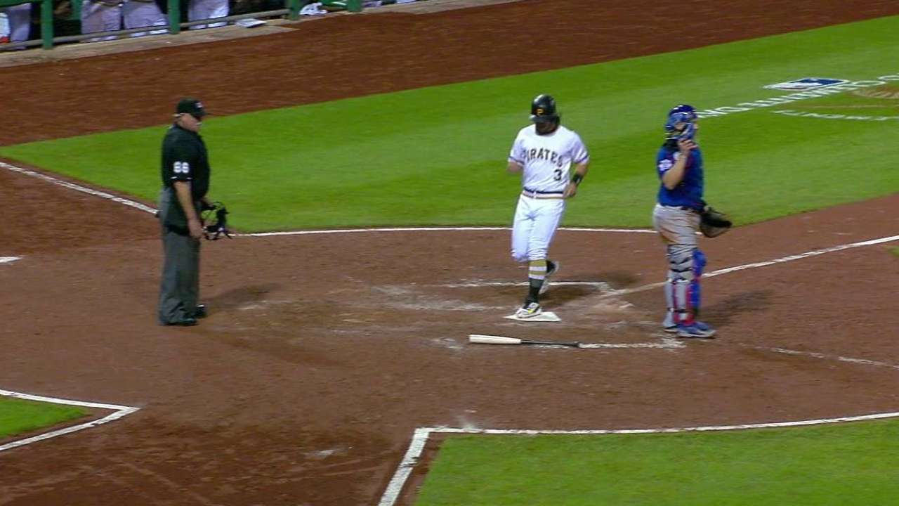 Polanco plates Rodriguez in 8th