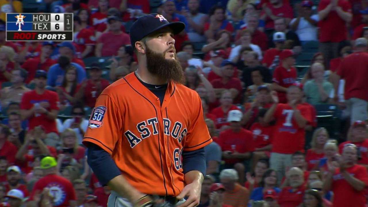 Keuchel fans Wilson