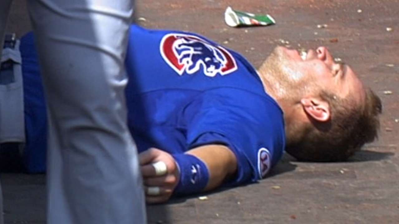 Russell's RBI double