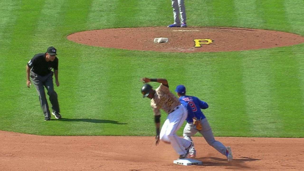 Polanco swipes second