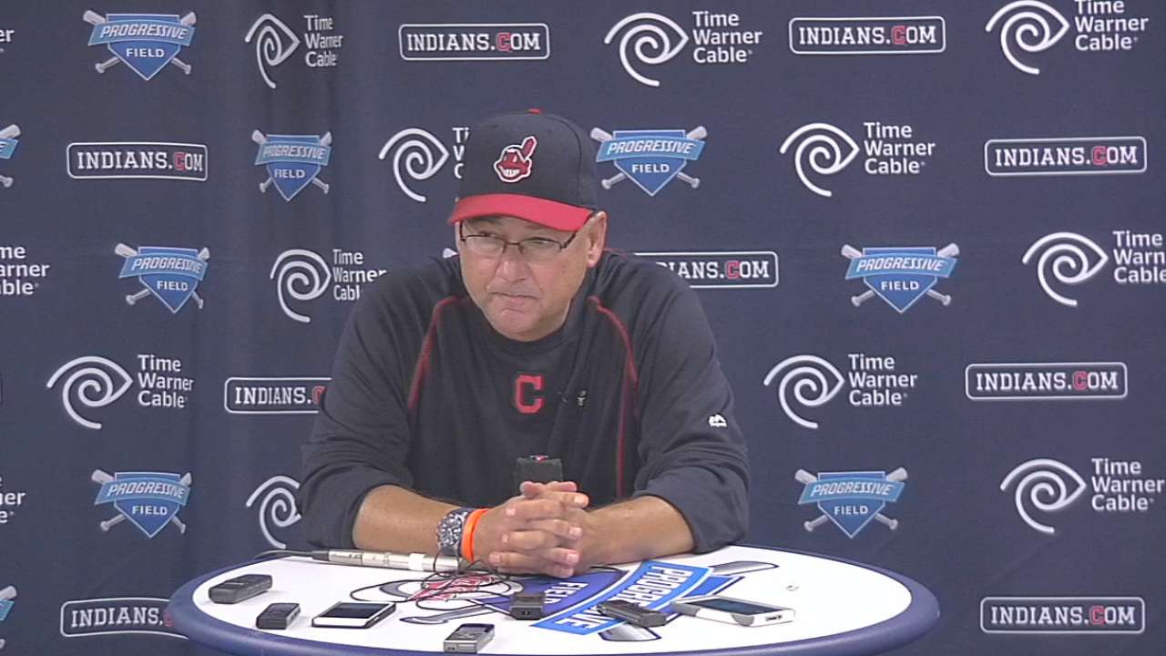 Francona on Indians' 8-4 loss