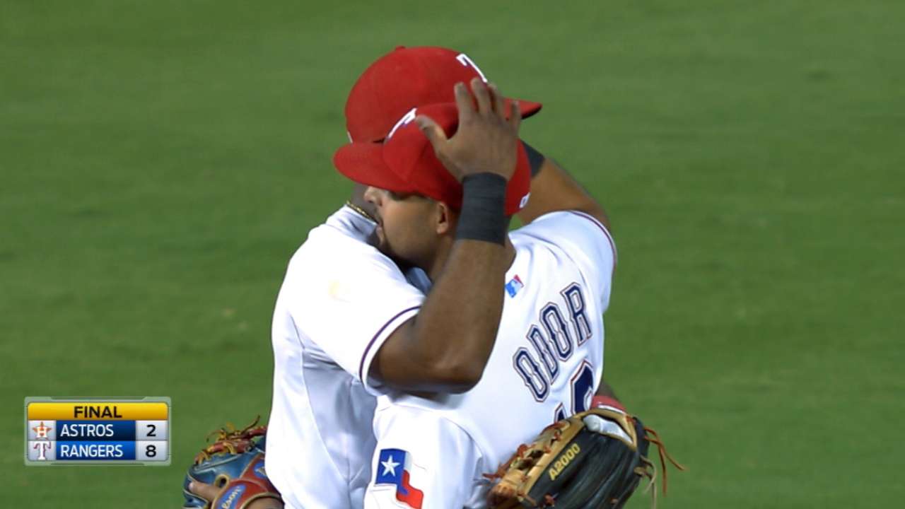 Rangers send Astros home empty-handed