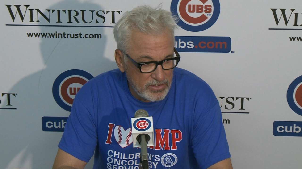 Maddon on Castro, retaliation