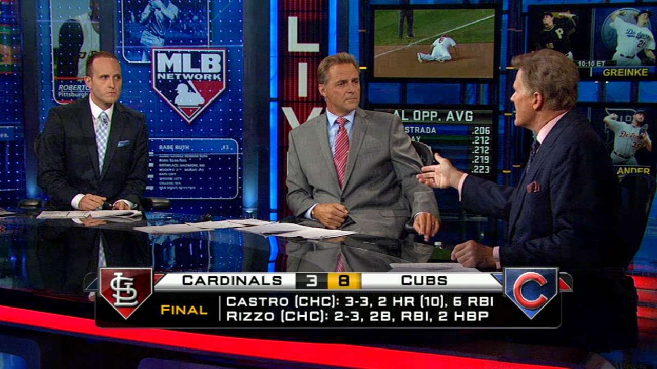 MLB Tonight on Cards-Cubs game