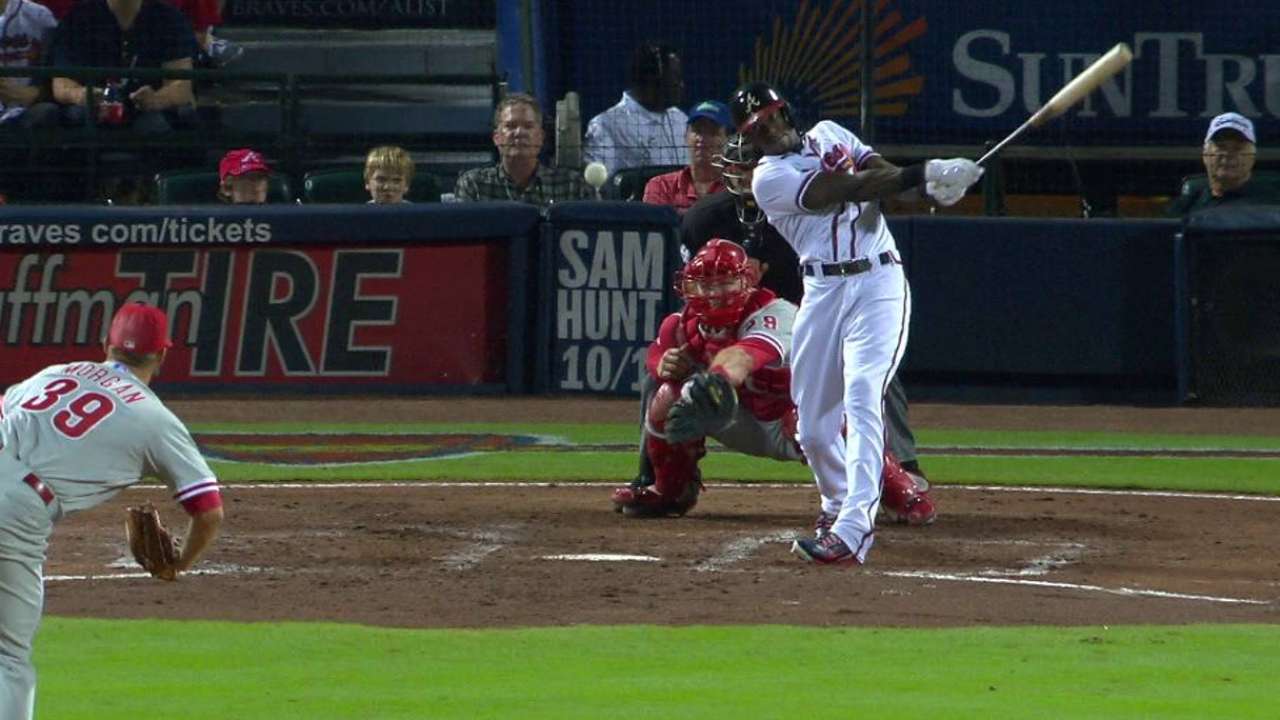 Braves take series opener from Phillies