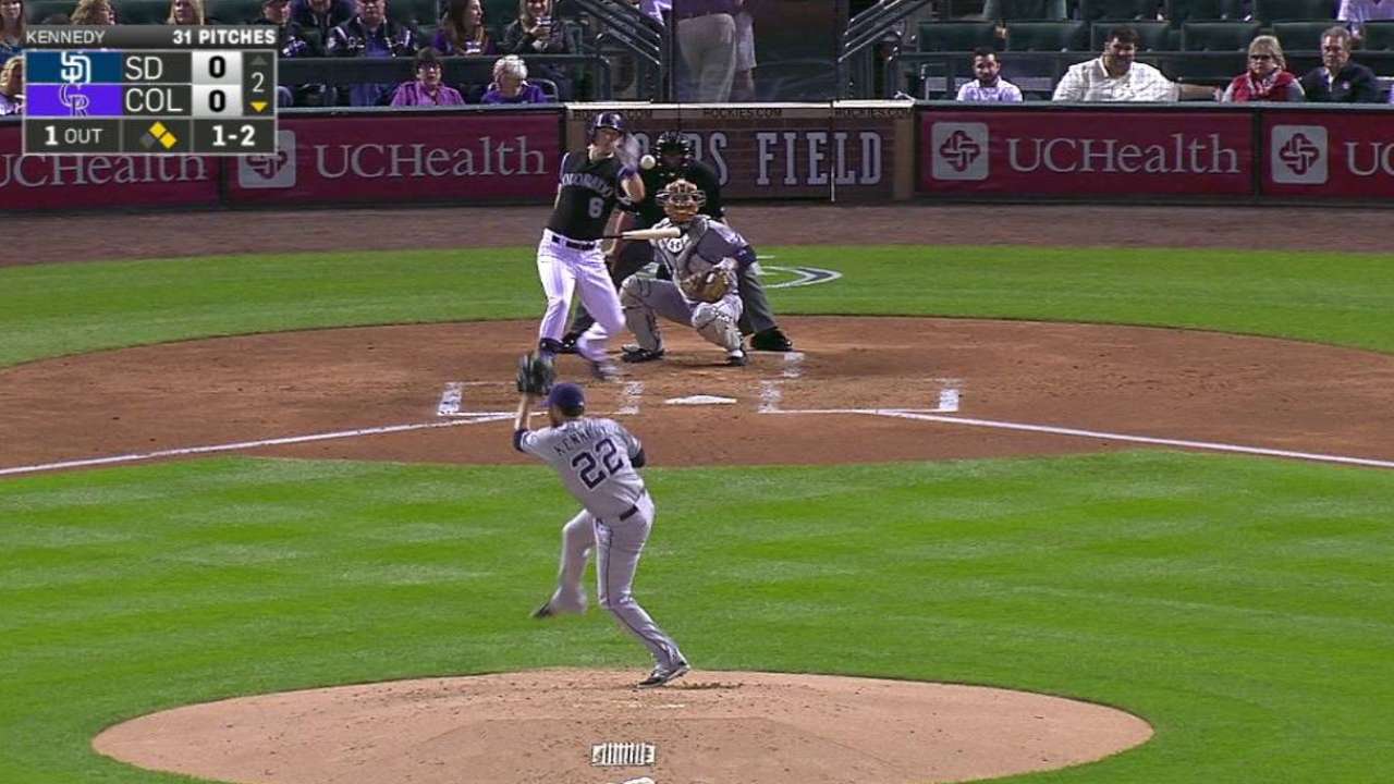 Dickerson's RBI single