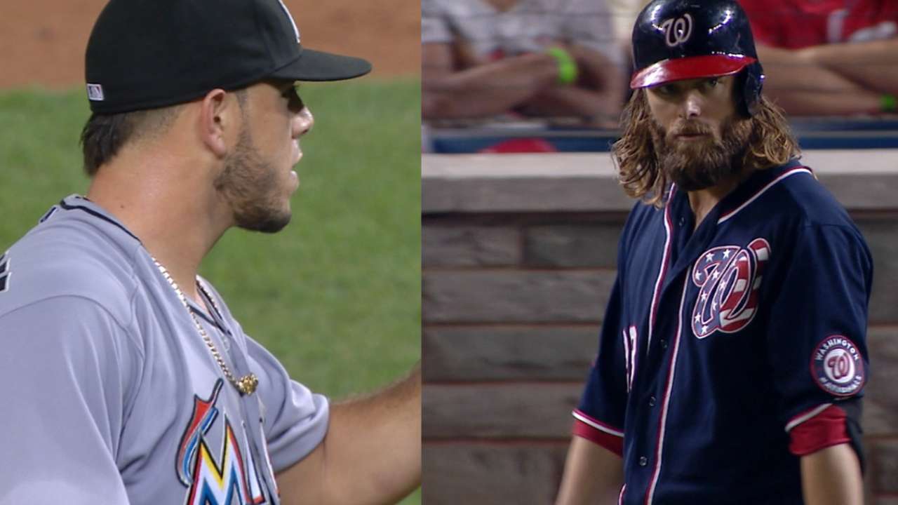 Werth, Fernandez staredown