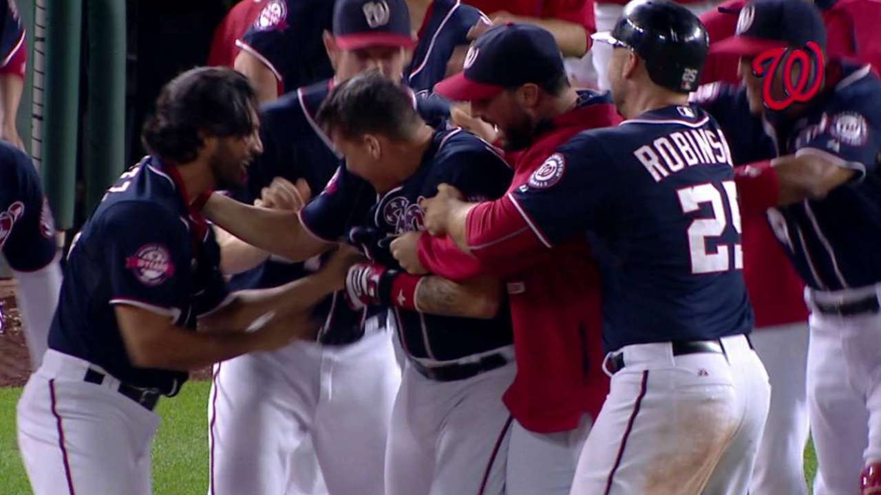 Nats get final word, walk off in 10th vs. Miami