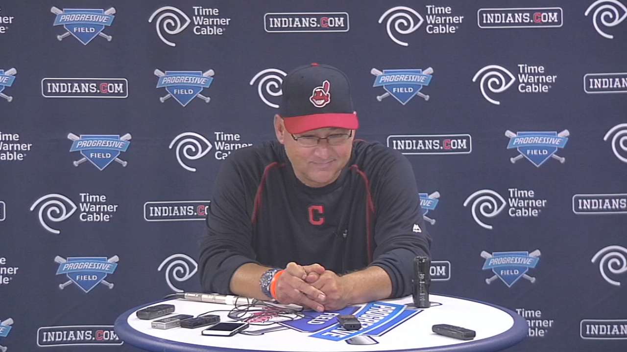 Francona on Indians' 12-1 win
