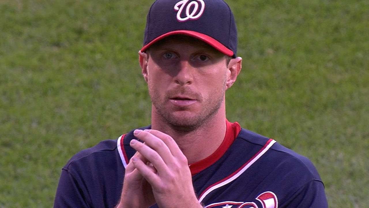 Scherzer's strong outing
