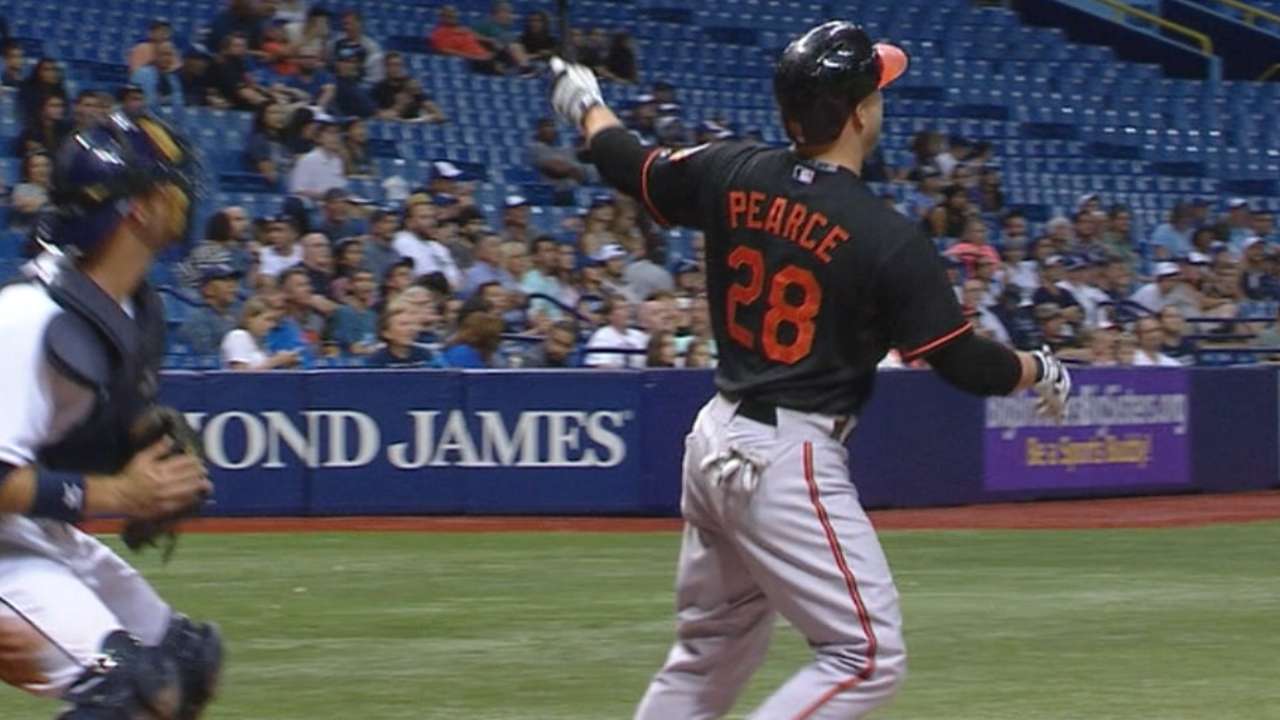 Pearce clubs two home runs