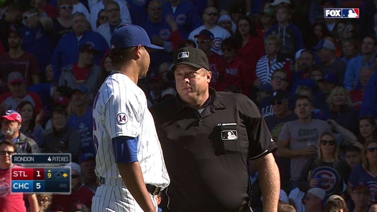 Rondon, Maddon ejected