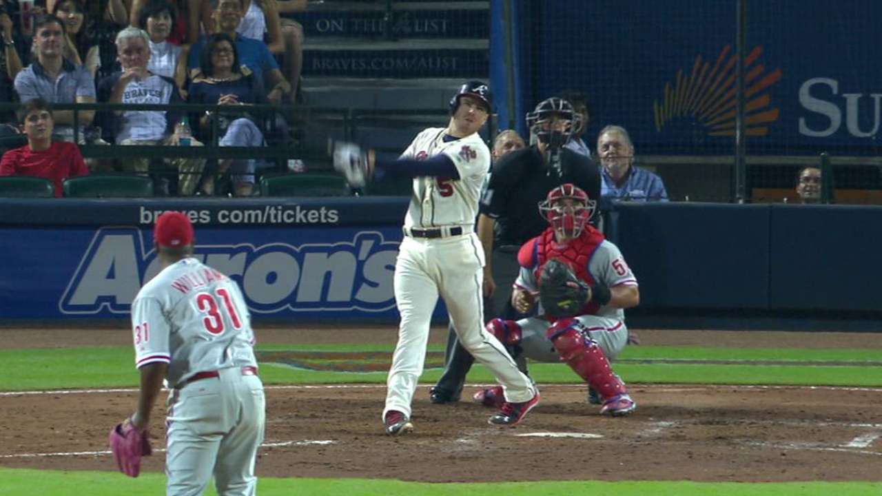 Freeman's double leads Braves over Phillies