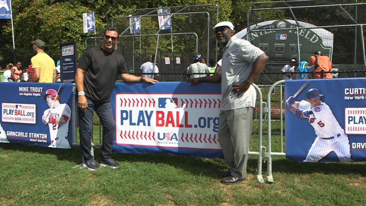 Mazzilli, Wilson attend Play Ball event in Brooklyn
