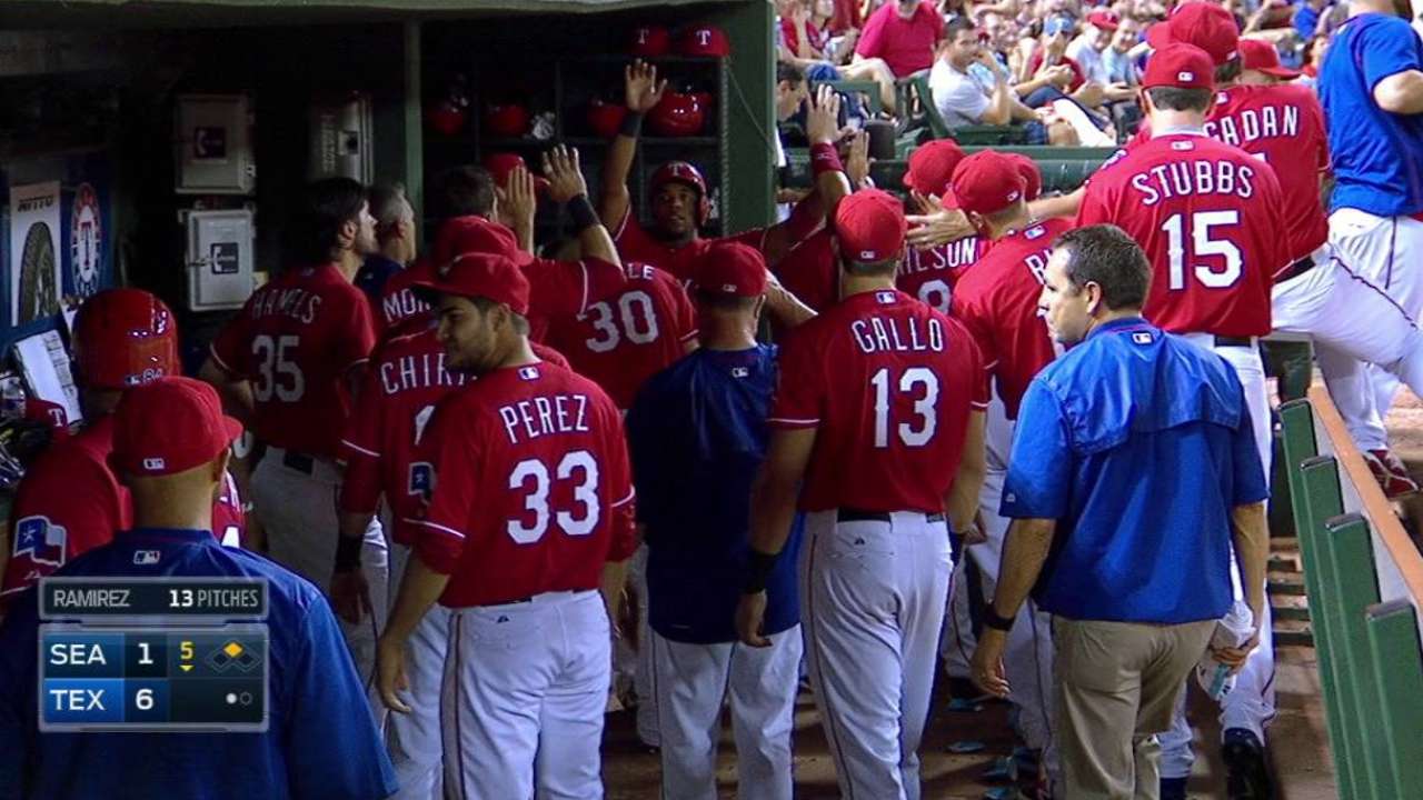 Gimenez's RBI double