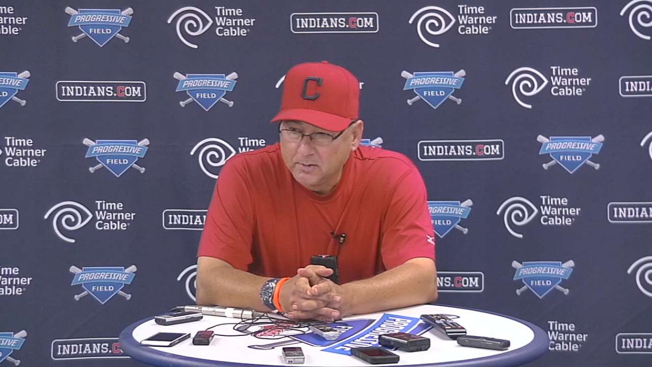 Francona on Indians' 4-3 loss