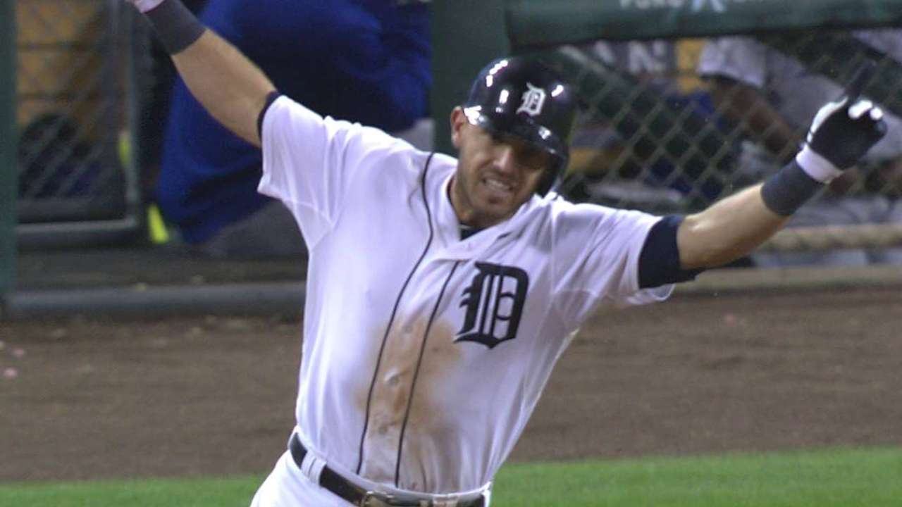 HR de Kinsler en la 11ma da triunfo a Tigres vs. K.C.
