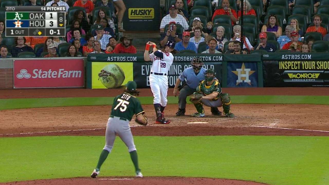 Rasmus' two-run homer
