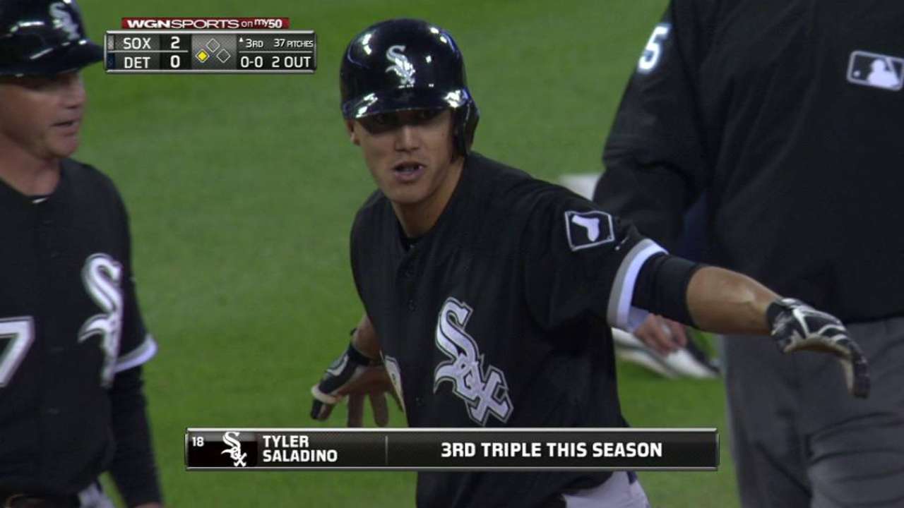 Saladino's two-out triple