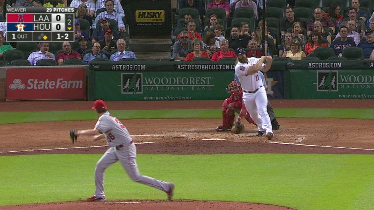 Gattis' two-run homer