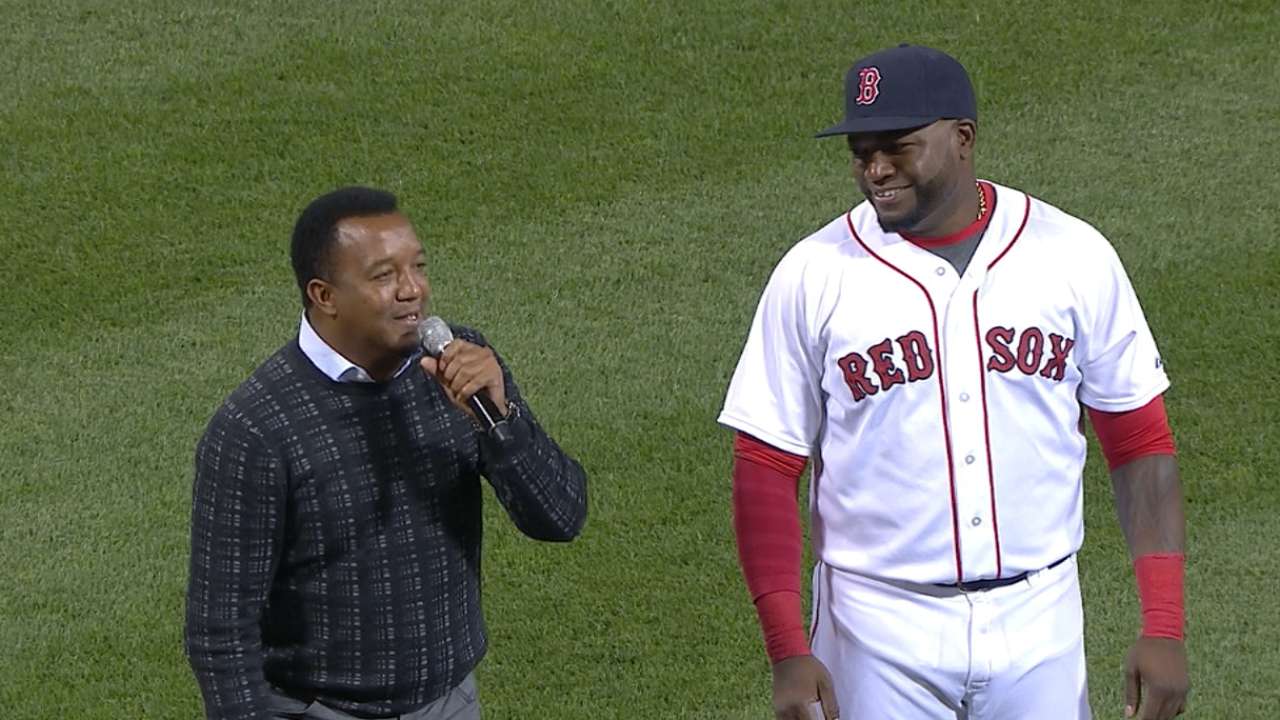 Medias Rojas rinden homenaje a David Ortiz por sus 500 jonrones