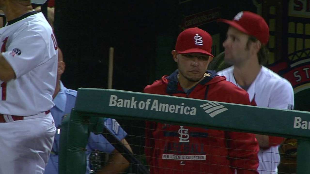 Molina has torn ligament in left thumb